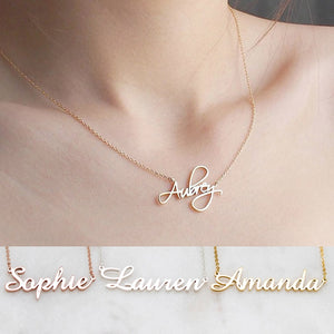 Custom Necklaces Personalized Name Necklaces Jewelry Personality Letter Choker Necklaces with Name for Women Girls Mother